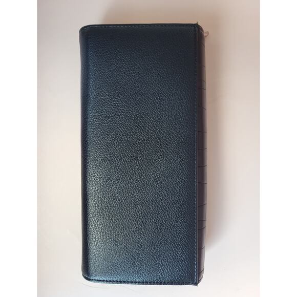 Samantha Vega Wallet Long Black Leather Women's Wallet - Picture 4 of 4